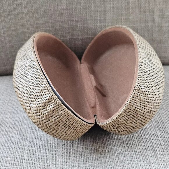 Maui Jim Glasses Case Hard Case for Eyewear Sunglasses Tan Case only - Picture 4 of 10